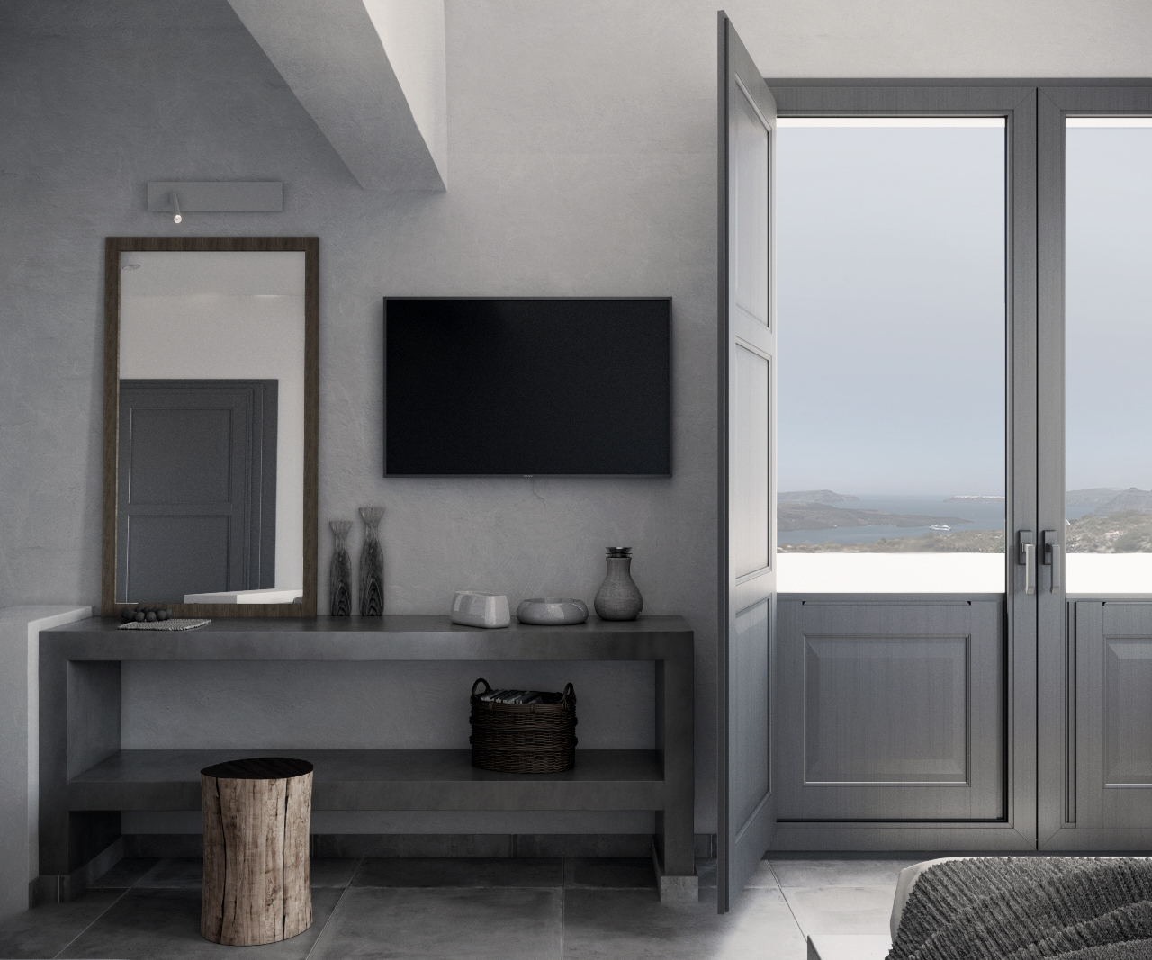 santorini villas