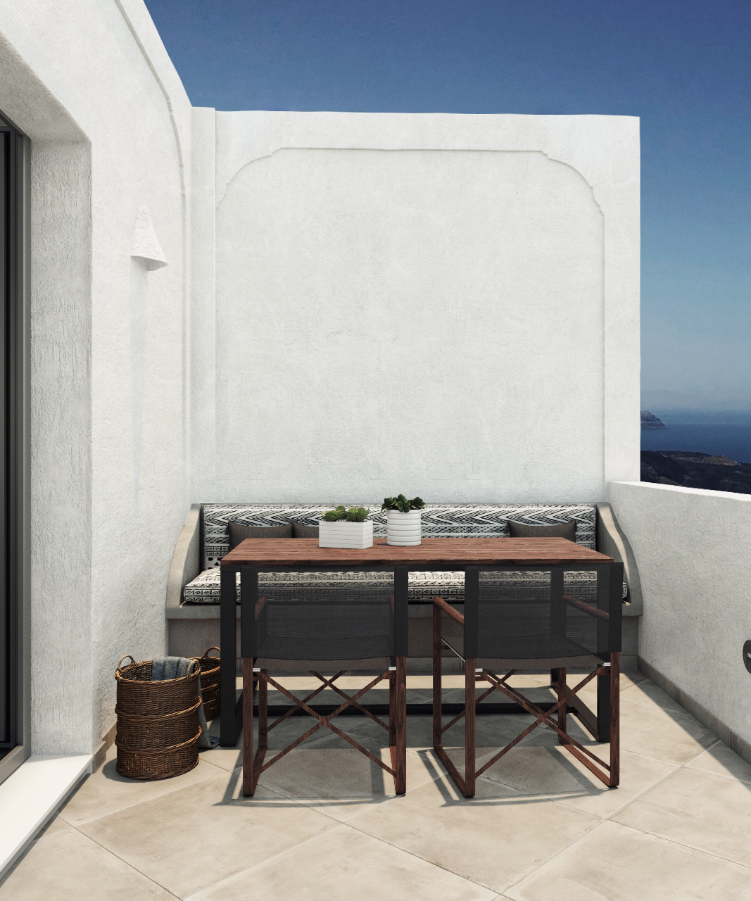 santorini villas