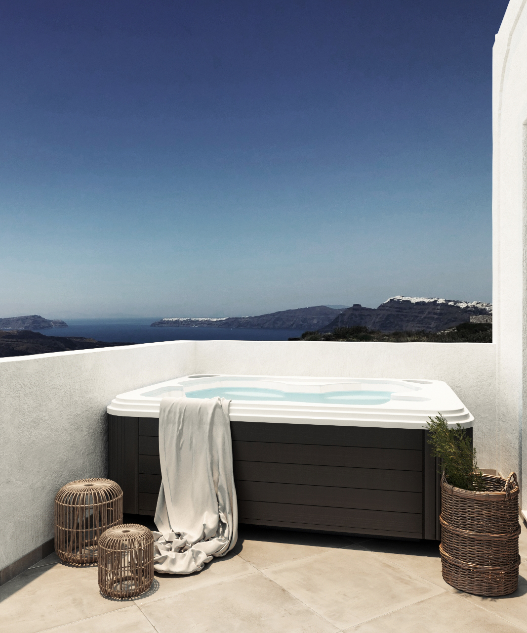 santorini villas